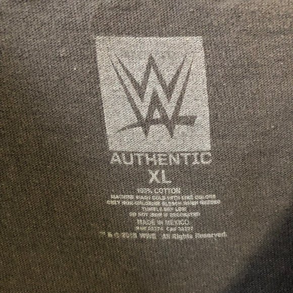 WWE Wrestlemania 2015 cutoff muscle tank top XL grey - Picture 3 of 4